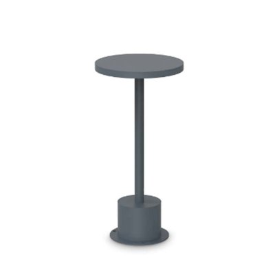 ULZED TL 11W Stolní venkovní lampa, těleso hliník, povrch černá antracit, difuzor plast opál, LED 11W, 1200lm, teplá 3000K, nabíjení USB-C, výdrž cca 4 hodiny, IP65, rozměry d=160mm, h=250mm.