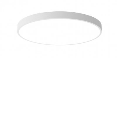 LED 128W Tuya WiFi CCT Stropní svítidlo, kov, povrch bílá, dif plast opál, LED 128W, 9088lm, dálk ovl. Beacon (včetně), nebo tel. TUYA WiFi, nast CCT  teplá 3000K-denní 6500K, stmív., Ra80, 230V, IP20, d=1000mm, h=55mm.