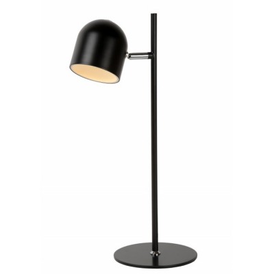 SKANSKA-LED Stolní lampa, těleso kov, povrch černá, LED 1x5W, teplá 3000K, 450lm, 230V, IP20, stínítko d=93mm, h=100mm, svítidlo h=460mm, w=160mm, vč. stmívače 3 stupně svítivosti