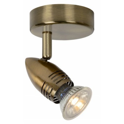 CARO-LED Stropní svítidlo bodové, nastavitelný směr svícení, těleso kov, LED 1x5W, GU10, teplá 2700K, 350lm, 230V, IP20, tř.1, rozměry 90x90x130mm, vč.sv.zdr.