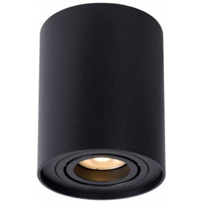ALBIDUS R Stropní svítidlo, těleso kov, povrch černá, pro žárovku 1x35W, GU10, 230V, IP20, tř.1. rozměry 96x96x125mm