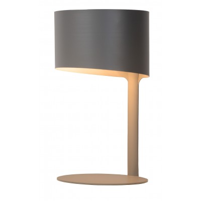 KNULLE Stolní lampa, těleso kov, povrch šedá, pro žárovku 1x40W, E14, 230V, IP20, tř.1, rozměry d=150mm, h=280mm.