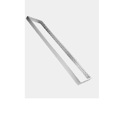 MR02 - Rám pro LED panel 120x30 Montážní rám pro spodní montáž LED panelů, bezšroubový, těleso hliník, povrch bílá, pro panel 1200x300x50mm, do sádrokartonu SDK