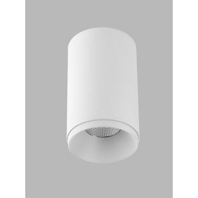 GOGA I 9W DALI-PUSH CCT Stropní, bodové svítidlo, těleso kov, povrch bílá, LED 9W, 735lm, přepín CCT teplota teplá 3000K-neutrální 4000K, stmív. DALI/PUSH, vyzař. úhel 60°, UGR<19, Ra90, 230V, IP20, rozměry d=85mm, h=143mm.