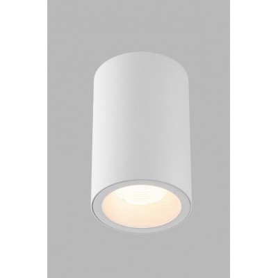 GOGA II 9W TRIAC Stropní, bodové svítidlo, těleso kov, povrch bílá, LED 9W, 735lm, přepín CCT teplota teplá 3000K-neutrální 4000K, stmív. TRIAC, vyzař. úhel 60°, UGR<19, Ra90, 230V, IP20, rozměry d=85mm, h=134mm.