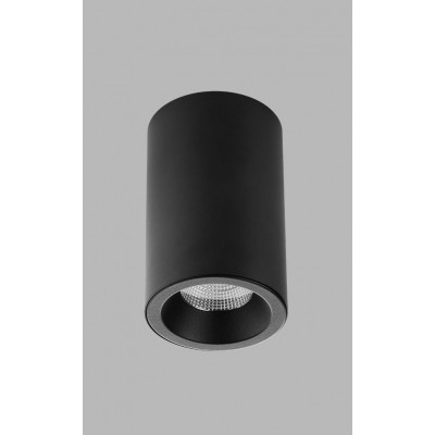 GOGA II 9W DALI-PUSH/DALI TW/TRIAC Stropní, bodové svítidlo, těleso kov, povrch černá/bílá, LED 9W, 735lm, přepín CCT teplota teplá 3000K-neutrální 4000K, stmív. DALI-PUSH/DALI TW/TRIAC dle typu, vyzař. úhel 60°, UGR<19, Ra90, 230V, IP20, rozměry d=85mm, h=143mm.