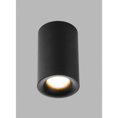 GOGA III 9W DALI-PUSH/DALI TW/TRIAC CCT Stropní, bodové svítidlo, těleso kov, povrch černá/bílá, LED 9W, 735lm, přepín CCT teplota teplá 3000K-neutrální 4000K, stmív. DALI-PUSH/DALI TW/TRIAC dle typu, vyzař. úhel 60°, UGR<19, Ra90, 230V, IP20, rozměry d=85mm, h=134mm.