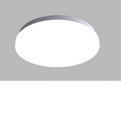 OLAVA LED 18W, IP44 VÝPRODEJ Stropní přisazené svítidlo, těleso plast, povrch bílá, difuzor plast opál, LED 18W, 1650lm, přepín teplota CCT teplá 3000K, neutrální 4000K, denní 6000K, 230V, IP44, rozměry d=330mm, h=58m