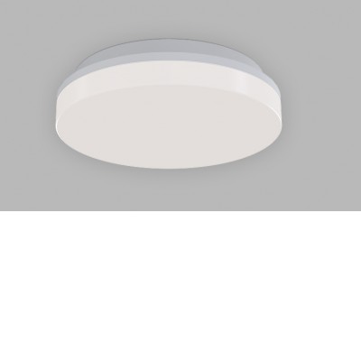 MARSE 15W/23W/38W, CCT, IP54 Stropní přisazené svítidlo, kruhové, těleso plast bílá, difuzor plast opál, LED 15W/1500lm, 23W/2300lm, 38W/3800lm, přepín. nast. teplota CCT teplá 3000K-neutrální 4000K, Ra90, 230V, IP54, rozměry dle typu.