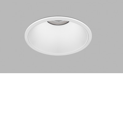 PETMEN 18W IP65 TRIAC Stropní podhledové bodové svítidlo, těleso hliník, bílá, LED 18W, 2070lm, teplá 3000K, stmív. TRIAC, Ra90, 230V, do koupelny IP65, rozměry d=100mm, h=64mm.