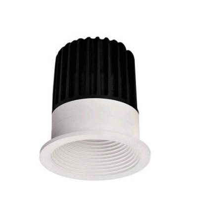 SPLASH LED 7W IP54 Stropní, vestavné, komínkové, venkovní svítidlo, těleso hliník, povrch bílá/černá, LED 7W, 525lm, teplá 3000K, 230V, IP54, tř.1, rozměry d=76mm, h=82mm