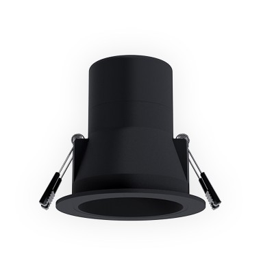 VARMO 6W/8W CCT TRIAC, IP54 Stropní podhledové bodové svítidlo, těleso plast černá/bílá, LED 6W/660lm, 8W/880lm, CCT přepínatelná. teplota teplá 3000K-neutr 4000K, Ra90, stmív. TRIAC, 230V, do koupelny IP54, rozměry dle typu.