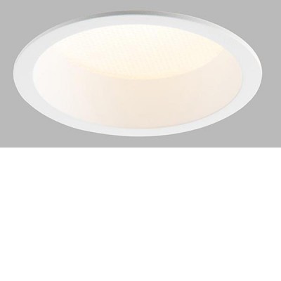 CAV M bílá Vestavné zápustné svítidlo, kruh, těleso hliník, povrch bílá, LED 18-25W, 2500lm, teplá 3000K, Ra80, 230V, do koupelny IP44, rozměry d=176mm, h=59,5mm