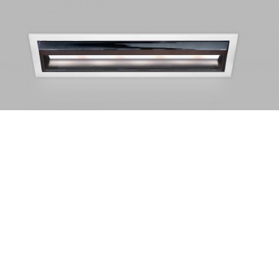 PRUNIA II LED 15W Podhledové svítidlo, těleso hliník, povrch bílá a černá, difuzor plast, LED 15W, 1500lm, neutrální 4000K, stmívání dle typu, 230V, IP20, rozměry 205x55mm.