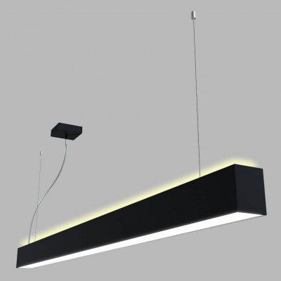 KELONO S/DU, LED 24W, 32W, 49W, CCT, DALI, ZIGBEE Závěsné svítidlo, těleso hliník, povrch bílá, nebo černá, difuzor plast mikroprisma, LED 24W, 32W, 49W, CCT 3000K/3500K/4000K, stmív DALI, ZIGBEE, 230V, IP20, tř.1, rozměry dle typu, svítí nahoru/dolů