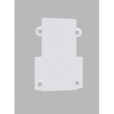 KASEL koncovka Koncovka profilu, těleso hliník, povrch bílá, rozměry 37x53mm.