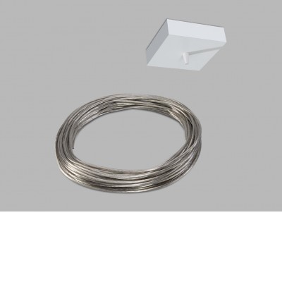 KASEL SU II Závěsná sada pro magnetický systém, těleso kov, povrch bílá, délka l=3m.