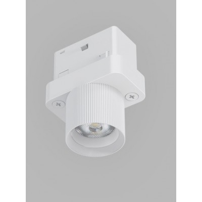 THORN 2W, 48V Svítidlo do magnetického systému, bodové, těleso kov, povrch bílá, LED 2W, 186lm, neutrální 4000K, vyzař. úhel 24°, 48V, IP20, rozměry d=22mm, h=45mm.