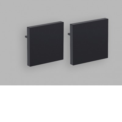 INDHOVE koncovka 27x26mm Koncovka profilu, těleso plast, povrch černá, rozměry 27x26mm.