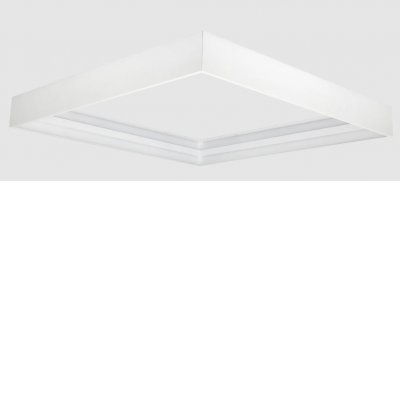 MR125 - Rám pro LED panel 600x600x70 Montážní rám pro stropní montáž LED panelu, materiál kov, povrch bílá, rozměry 600x600x70mm, DIY šroubovací, rozložený