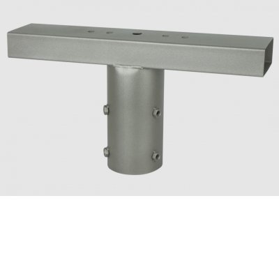 SUKIES držák Držák svítidla stožár, materiál kov, povrch galvanicky pokoveno, rozměry 400x80mm, osazení na stožár d=60mm