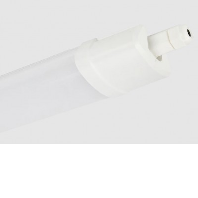 RICH 30W/40W/70W/90W Průmyslové, prachotěsné svítidlo, těleso plast bílá, difuzor plast opál, LED 30W/40W/70W/90W, neutrální 4000K, vyzař. úhel 120°, Ra80, 230V, IP65, IK08, tř.2, rozměry dle typu, průběžné zapojení.