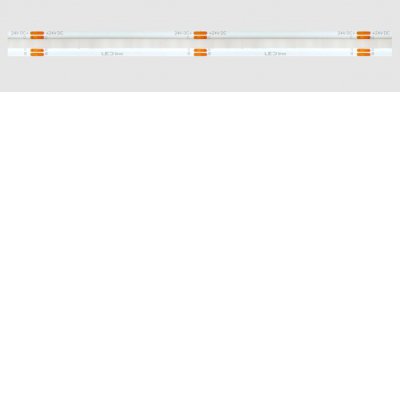 HANSBE 576LED/m, 10W/m, 24V LED pásek, těleso plast, povrch bílá, RGBW, 576LED/m, 10W/m, červená, zelená, modrá, Ra90, dělení po 62,5mm, 24V, IP20, tř.3, rozměry w=10mm, l=5000mm, cena za 1m