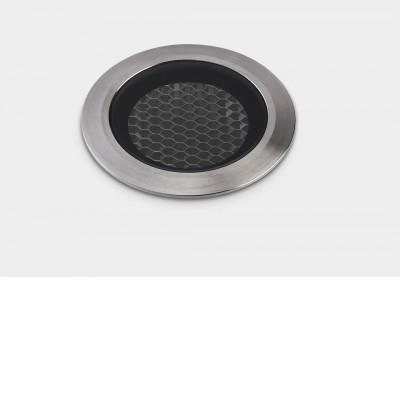 MAFID 4W IP65/IP67 Zemní bodové svítidlo, těleso kov, rámeček nerez, krycí sklo čiré, LED 4W, 185lm, teplá 3000K, vyzař. úhel 29°, IK10, 230V, IP65/IP67, tř.3, rozměry d=50mm, h=75mm.