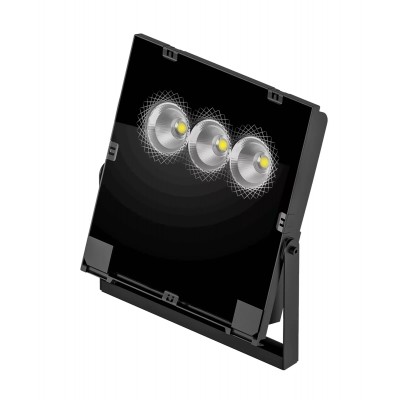 ARCHIT LED 111W, IP66 Reflektor bodový venkovní, těleso hliník, povrch černá, LED 111W, 11003lm, teplá 2700K, vyzař úhel 50°, Ra80, stmívání DALI, 230V, IK08, IP66, tř.1, rozměry 391x389x94mm