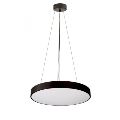 LAVO SU 45W/65W/90W CCT Závěsné svítidlo, těleso hliník, povrch bílá/černá/stříbrná/kávová, difuzor plast opál, LED 45W/65W/90W, přepín. CCT teplá 3000K-neutrální 4000K, stmívatelné TRIAC, 230V, IP20, svítí nahoru/dolů