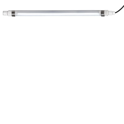 TRI PROOF Průmyslové svítidlo, těleso plast, LED 40W, denní 5000K, 4575lm, 230V, IP68 max 2m, IK10, rozměry l=1300mm