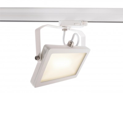 ROKY 15W/30W 3F Svítidlo do 3F lišty, reflektor, těleso hliník, povrch bílá, difuzor plast opál, LED 15W/30W, teplá 3000K/neutrální 4000K, Ra80, 230V, IP20, rozměry dle typu.