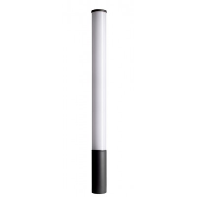 BETYE 29W/37W IP65 Venkovní sloupkové svítidlo, těleso hliník, povrch černá antracit, difuzor plast, LED 36W, 3900lm, teplá 3000K, 230V, IP65, tř.1, rozměry d=110mm, h=1500mm.