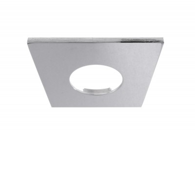 MAK SQ rámeček Dekorativní čtvercový rámeček, pro vestavné bodové svítidlo, materiál hliník, povrch lesk, rozměry 83x83mm.