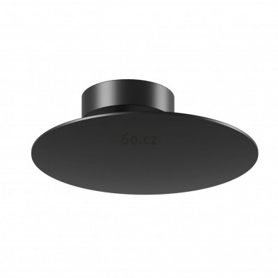 ALFI LED 1x17W Stropní/nástěnné svítidlo, nastavitelný sklon svícení, materiál kov, povrch černá, LED 1x17W, teplá 2700K, 1750lm, stmívatelné TRIAC, 230V, IP20, d=190mm, h=75mm