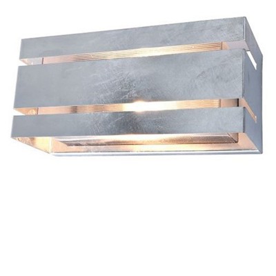 EXINDE 1x25W, IP54 Nástěnné venkovní svítidlo, těleso kov, povrch žárový pozink, dif plast opál, pro žárovku 1x25W, E27, 230V, IP54, tř.2, rozměry 250x110x113mm.