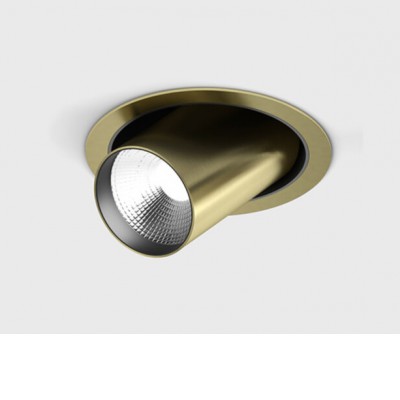 ALEST BI 12W 50°
ALEST BI 12W 50° Stropní, podhledové, bodové svítidlo, výklopné, nast. směr svícení, těleso hliník, povrch mosaz, LED 12W, 1210lm, teplá 3000K, vyzař. úhel 50°, Ra90, 230V, IP20, rozměry d=115mm.