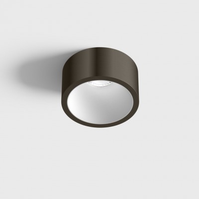 BLANKET BI 6,3W IP44 Stropní, podhledové, bodové svítidlo, plast, povrch vnější modročerná, vnitřní bílá, LED 6,3W, 640lm,neutrální 4000K, vyzař. úhel 55°, Ra90, 230V, IP44, rozměry d=55mm, h=58mm.