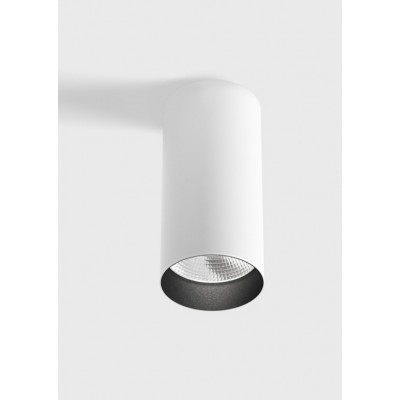 ALEST PL 18W 35° Stropní přisazené bodové svítidlo, těleso hliník, povrch bílá, LED 18W, 1287lm, neutrální 4000K, vyzař. úhel 50°, Ra90, 230V, IP20, rozměry d=75mm, h=150mm.