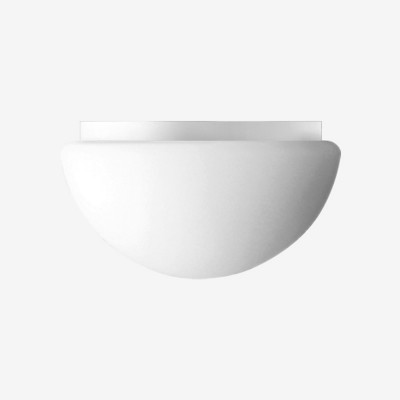 LEDA Stropní svítidlo základna kov, kroužek bílá, chrom lesk, mosaz lesk zlatá, nerez, difuzor sklo triplex opál mat, pro žárovku 75W/100W/E27, stmívání 1-10V/DALI, 230V, IP20, zař. tř.1, rozměry dle typu