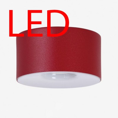 ELIOS LED Stropní, přisazené svítidlo, základna hliník, povrch bílá, černá, difuzor sklo akrylát opál, LED 7,9W/5,7W/14,2W/9,8W, teplá 3000K, nebo neutrální 4000K, 230V, IP20, tř.1, rozměry průměr dle typu, h=63mm