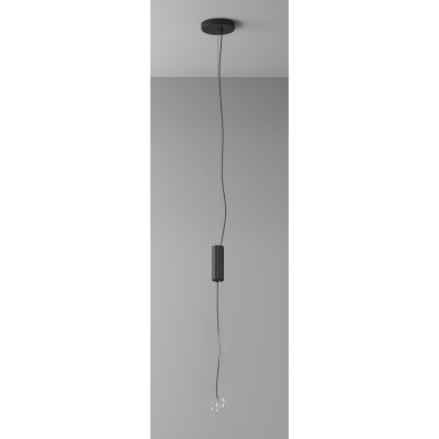 GLORYST závěs Závěs pro svítidla, materiál kov, povrch bílá nebo černá, rozměry d=150mm, h=1750mm, POUZE ZÁVĚS SVÍTIDLA