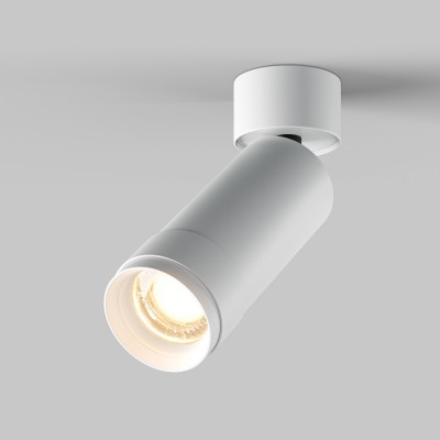 GENERO PL 12W ZOOM 15-50° Stropní, přisazené, bodové svítidlo, nastav. směr svícení, těleso kov, bílá, LED 12W, neutrální 4000K, 960lm, ZOOM nastavitelný vyzař. úhel 15°-50°, 230V, IP20, rozměry d=52mm, l=127mm, h=164mm.