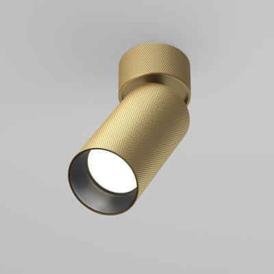 HABUT BI 1x50W, GU10 Stropní podhledové bodové svítidlo, nastav. směr svícení, materiál kov, povrch zlatá mat, pro žárovku 1x50W, GU10, 230V, IP20, tř.2, rozměry d=54mm, l=108mm, h=141mm.
