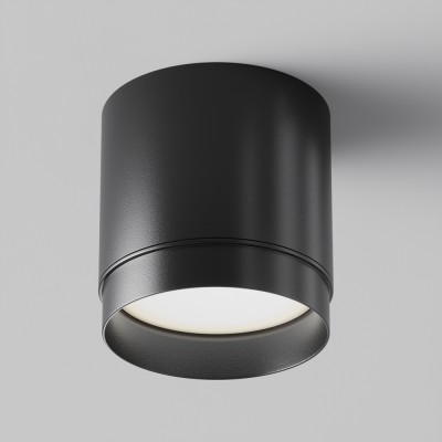 HARMON 1x15W, GX53 Stropní, přisazené svítidlo, těleso kov, povrch černá/bílá/zlatá mat, difuzor plast opál, pro žárovku 1x15W, GX53, 230V, IP20, rozměry d=82mm, h=85mm.