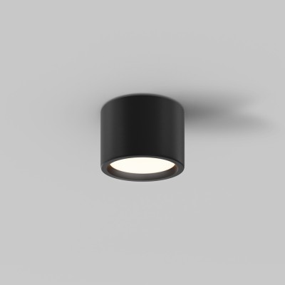 BALOT 10W/15W, IP44 Stropní, přisazené svítidlo do koupelny, těleso kov, povrch černá/bílá/zlatá mat, difuzor plast opál, LED 10W/15W, teplá 3000K, vyzař. úhel 120°, 230V, IP44, rozměry dle typu.