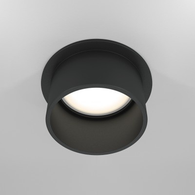 HUJUS BI 1x50W, GU10 Stropní podhledové bodové svítidlo, těleso kov, povrch bílá/černá, reflektor bílá/černá/zlatá, pro žárovku 1x50W, GU10, 230V, IP20, tř.2, rozměry d=68mm, h=55mm.