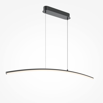 KUCHA HL 15W CCT Závěsné svítidlo, těleso kov, povrch černá/mosaz, difuzor plast opál, LED 15W, 1150lm, CCT nastav. teplota teplá 3000K-neutrální 4000K, Ra80, 230V, IP20, tř.1, rozměry 980mm, vč závěs lanka l=3000mm, lze zkrátit.