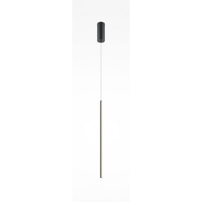 CHORTZ HL 11W/15W CCT Závěsné svítidlo, těleso kov, povrch černá/mosaz, difuzor plast opál, LED 11W/15W, CCT nastav. teplota teplá 3000K-neutrální 4000K, Ra80, 230V, IP20, tř.1, rozměry dle typu.