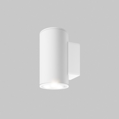 INVICE WL 5W, IP65 Nástěnné venkovní svítidlo, těleso hliník, povrch bílá, LED 5W, 350lm, teplá 3000K, Ra80, 230V, IP65, tř.1, rozměry d=90mm, h=140mm, svítí nahoru/dolů.